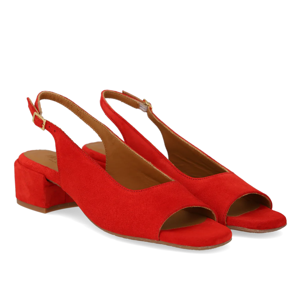 Angulus - Slingback sandal - Coral