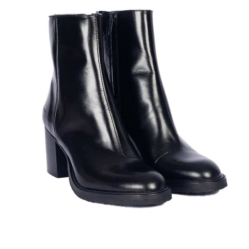 Angulus 70s inspired boot - zwart