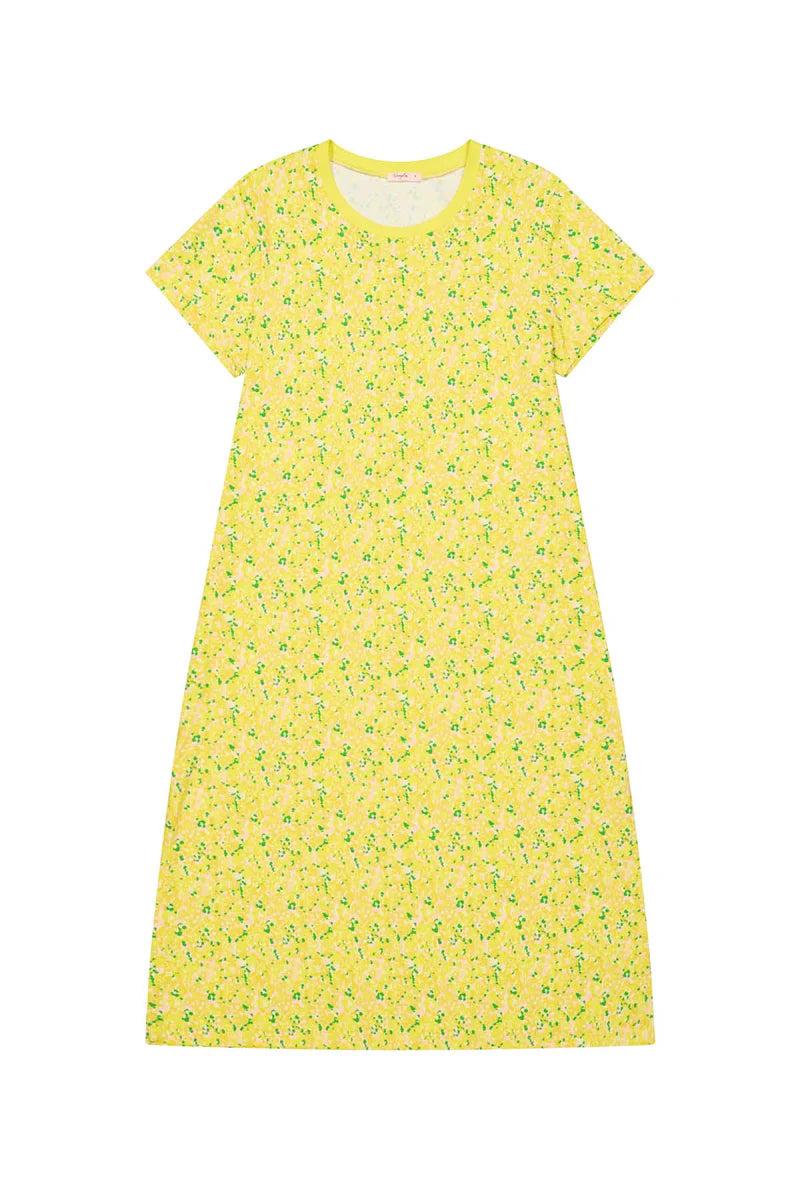 We Are Jolies - Gele bloemenjurk
