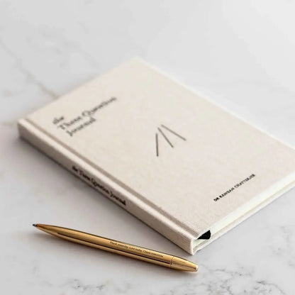 Three Question Journal - Linen