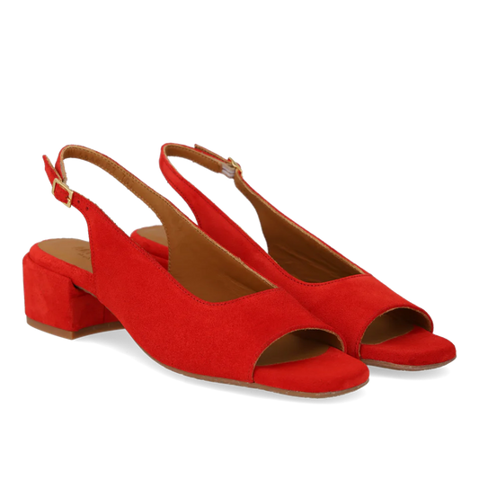Angulus - Slingback sandal - Coral