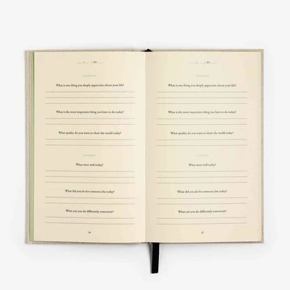 Three Question Journal - Linen