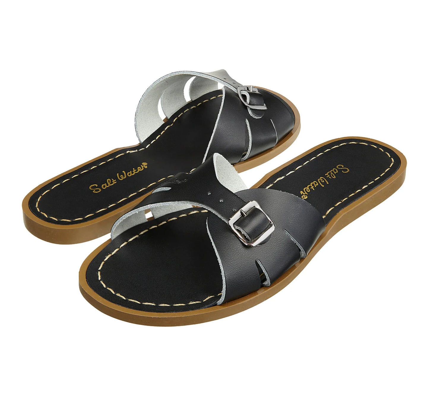Salt Water Classic Slide - Zwart