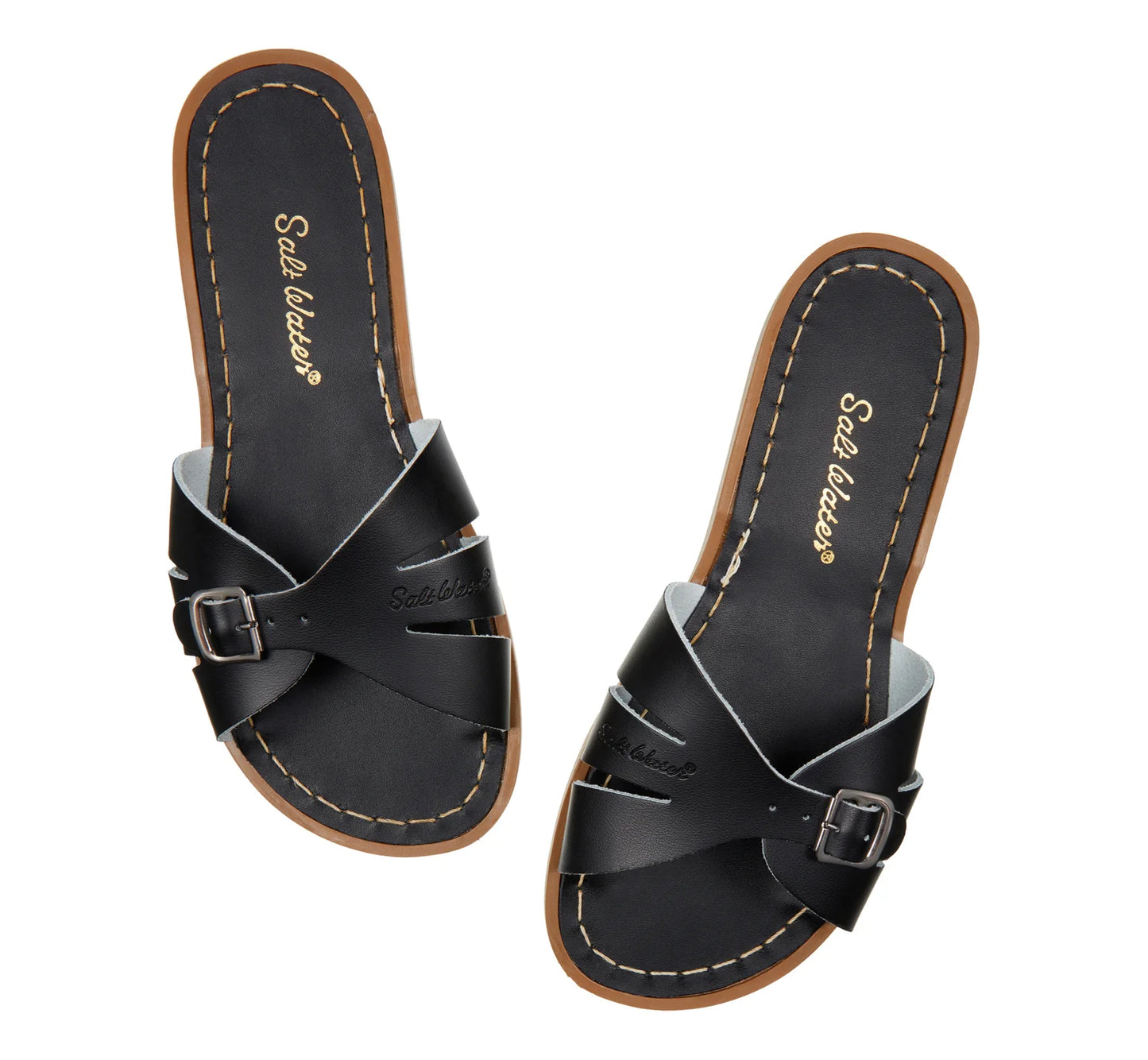 Salt Water Classic Slide - Zwart
