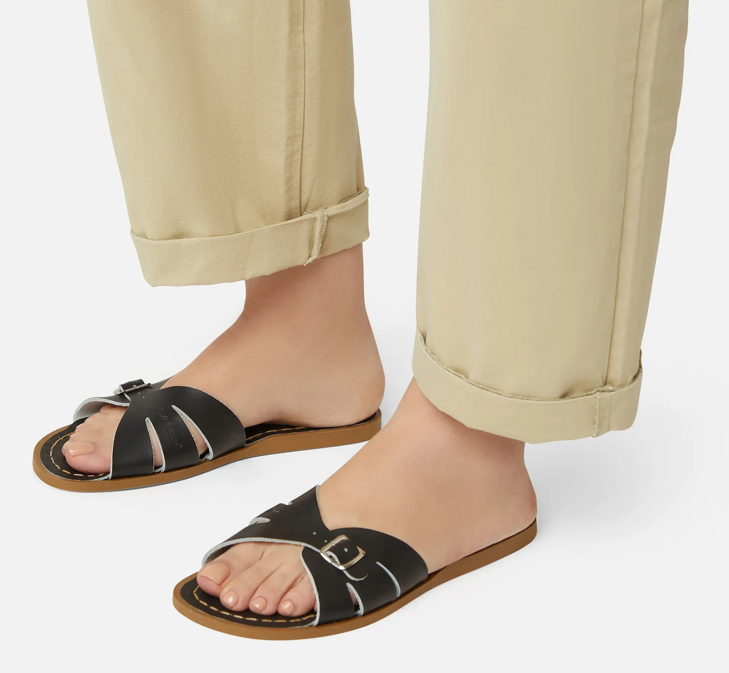 Salt Water Classic Slide - Zwart
