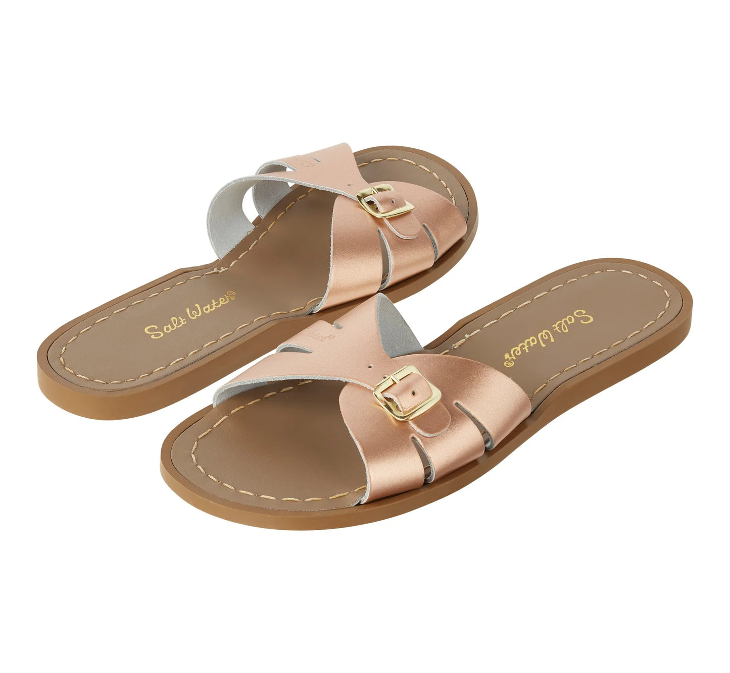 Salt Water Classic Slide - Rose Gold