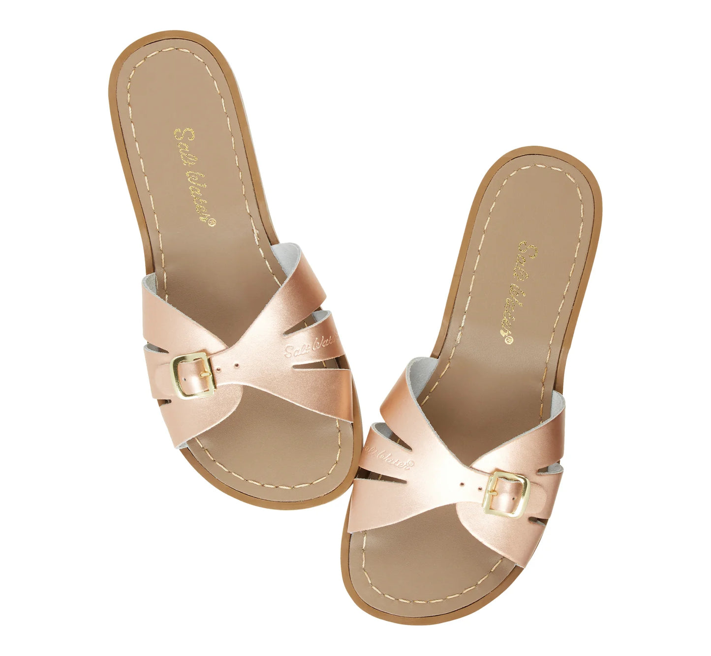 Salt Water Classic Slide - Rose Gold