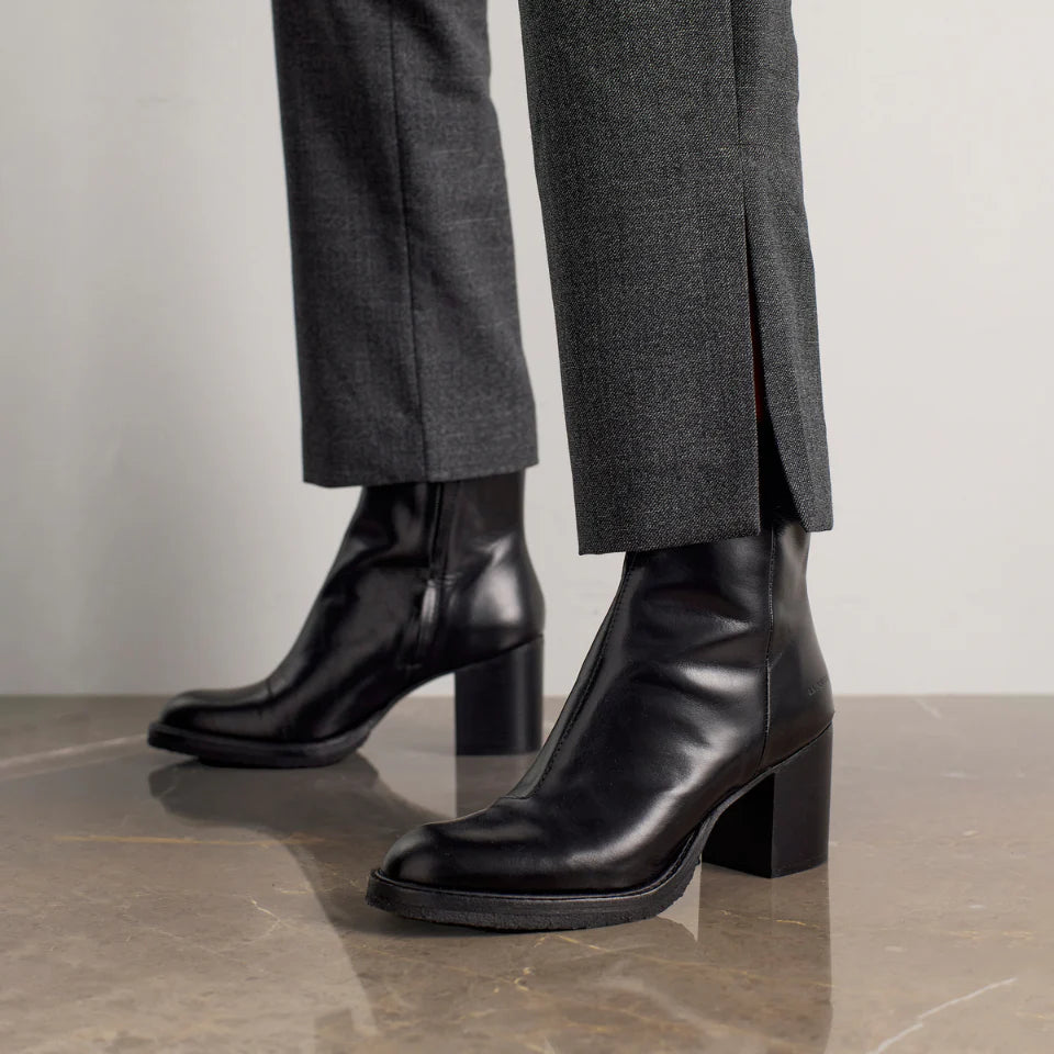 Angulus 70s inspired boot - zwart