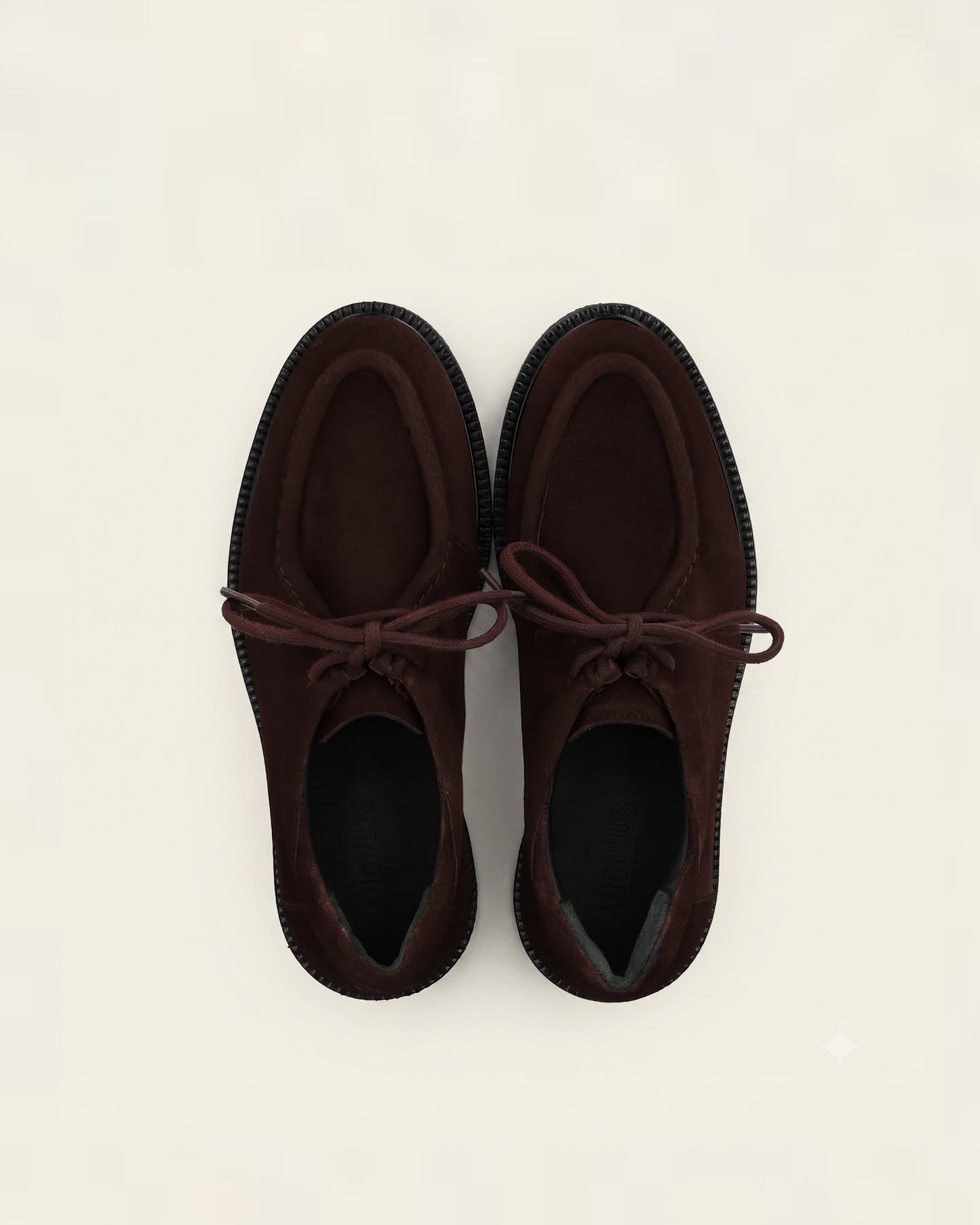 Angulus - Suède lace-up - Bruin