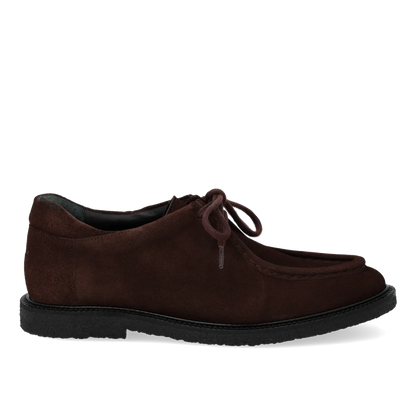 Angulus - Suède lace-up - Bruin