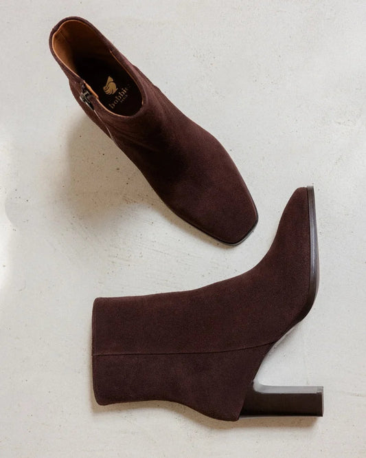 Bobbies - May booties - Marron Truffé