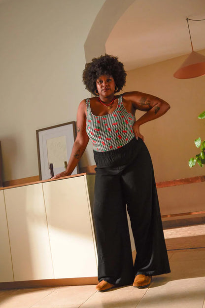 Flowy broek - Zwart - We Are Jolies