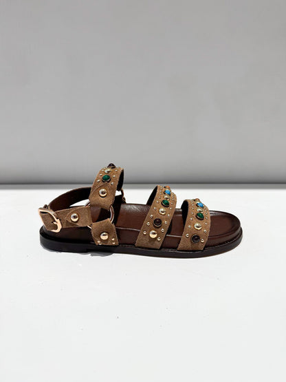 Bibi Lou - Tan boho sandalen
