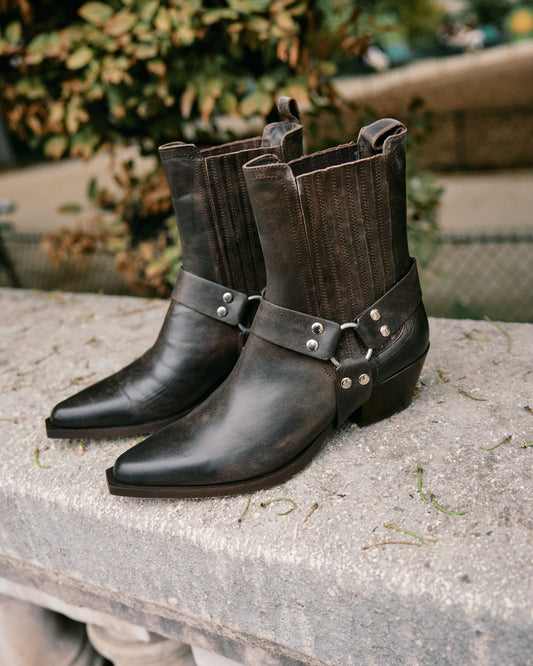 Bibi Lou - Neri booties - Dark Brown