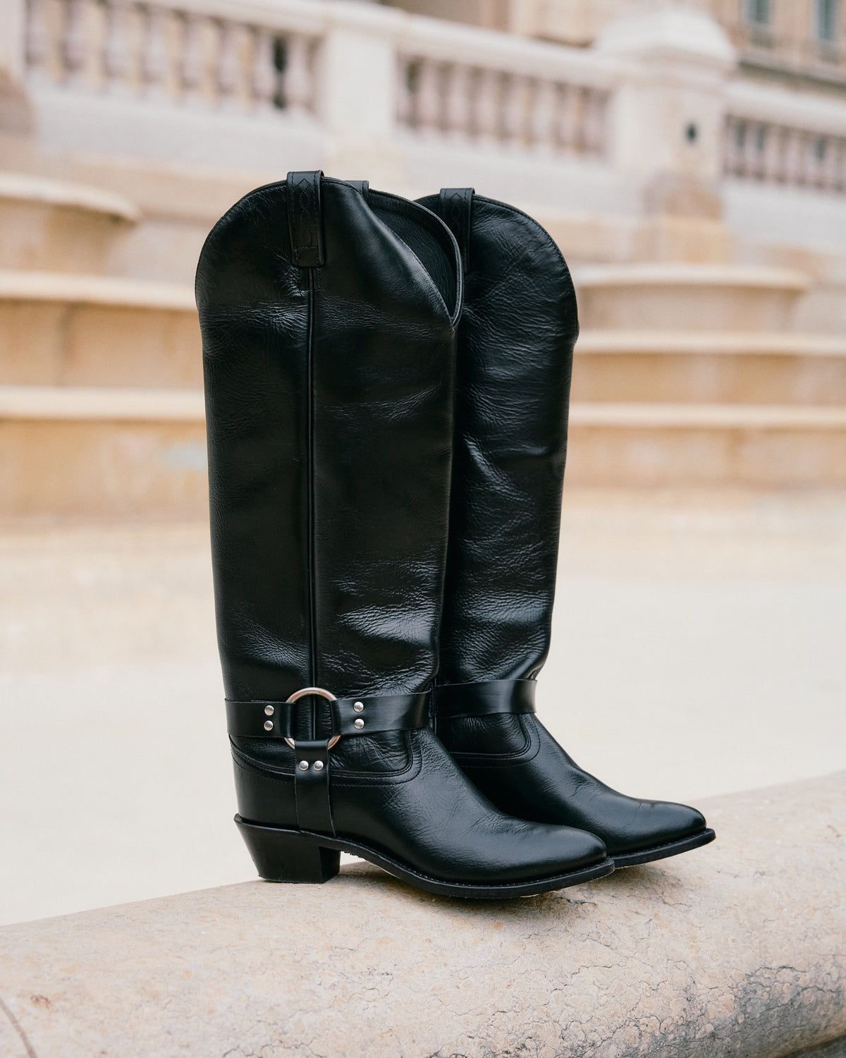 Bootstock - Knee high boots - Jacky Black