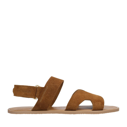Groundies - Juno sandal in Caramel
