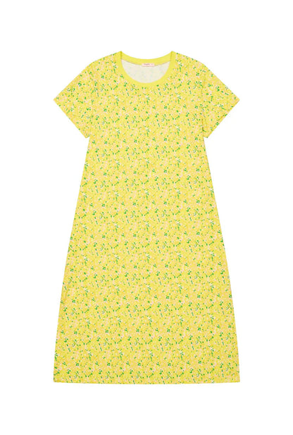 We Are Jolies - Gele bloemenjurk