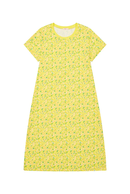 We Are Jolies - Gele bloemenjurk