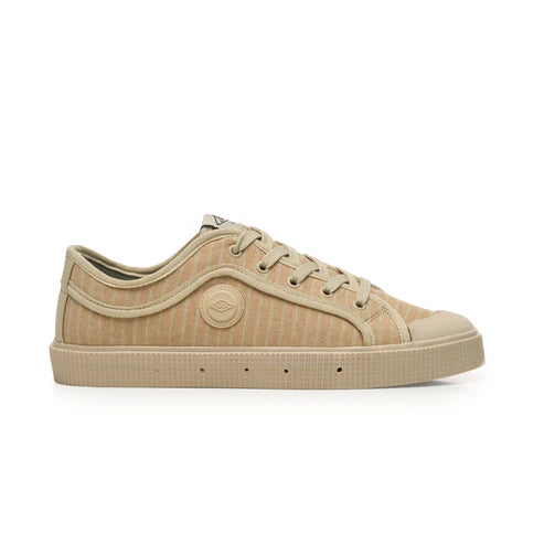 Sanjo K200 sneaker - Pinstripe Mustard
