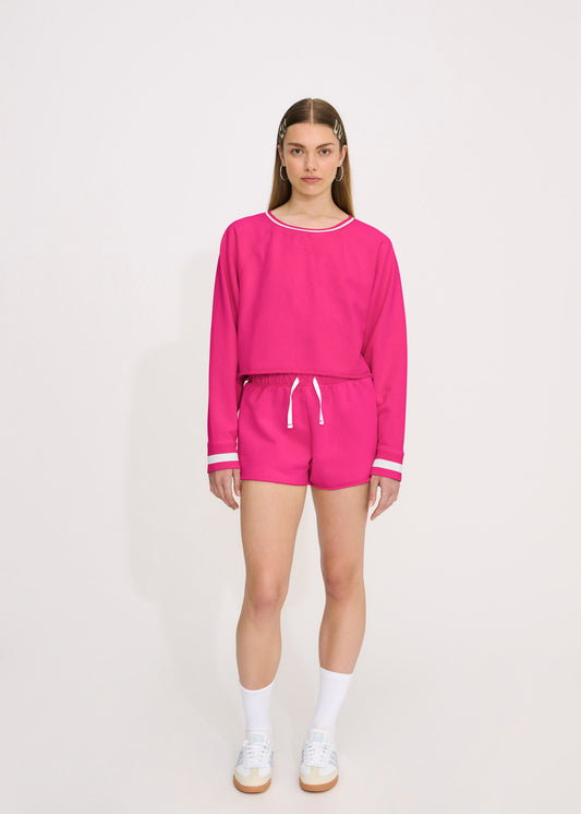 Organic Basics - Weekend Vintage Shorts - fushia